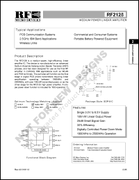 RF2128 Datasheet
