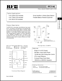 RF2146PCBA Datasheet