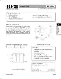 RF2364PCBA Datasheet