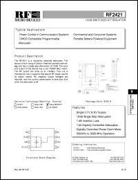 RF2421PCBA Datasheet
