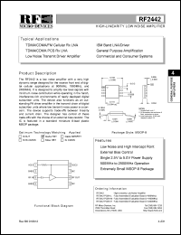 RF2442PCBA-H Datasheet