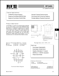 RF2466PCBA Datasheet
