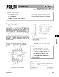 RF2469PCBA Datasheet
