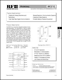 RF2713PCBA-D Datasheet