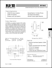 RF9957 Datasheet