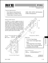 RF2909PCBA Datasheet