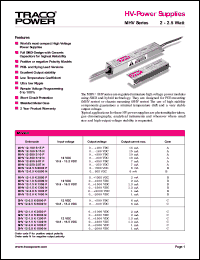 MHV12-1.0K2000N Datasheet
