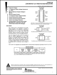 TLV2217-33PWR Datasheet