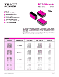 TEL3-1212 Datasheet
