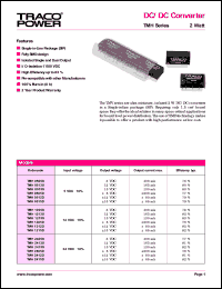TMH0505S Datasheet