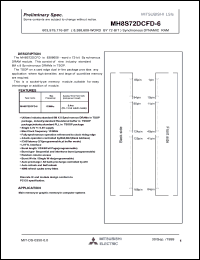 MH8S72DCFD-6 Datasheet