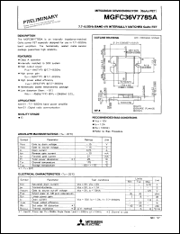 MGFC36V7785A Datasheet