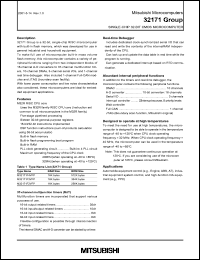 M32171F4VFP Datasheet