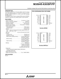 M35045-XXXSP Datasheet