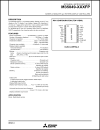 M35049-XXXFP Datasheet