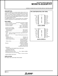 M35070-XXXFP Datasheet