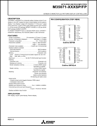 M35071-XXXSP Datasheet