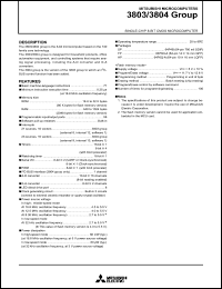 M38030M7-XXXSP Datasheet