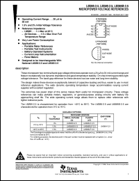 LM385D-1.2 Datasheet