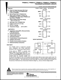 TPS3820-33DBVT Datasheet