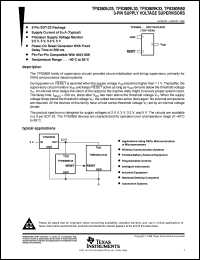 TPS3809L303DBVT Datasheet