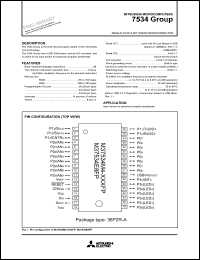 M37534M4-XXXFP Datasheet