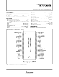 M37536E8SP Datasheet