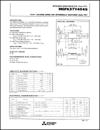 MGFK374045 Datasheet