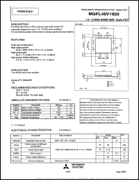 MGFL48V1920 Datasheet
