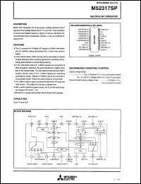 M52307SP Datasheet