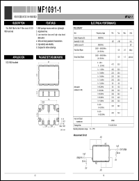 MF1090S-1 Datasheet