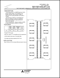MH1M144CXTJ-6 Datasheet
