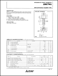 2SC741 Datasheet
