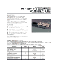 MF-156DF-T12-291 Datasheet