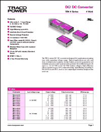 TEN4-4822 Datasheet