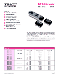 TES2-1212 Datasheet
