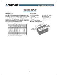 CRS505 Datasheet