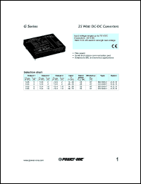 CG3040-7 Datasheet