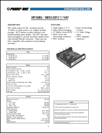 HPT015ZGHH-AS1 Datasheet