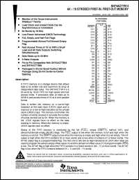 SN74ACT7814-40DLR Datasheet
