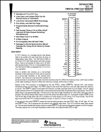 SN74ALVC7804-25DL Datasheet