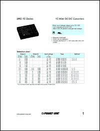 24IMS15-05-9R Datasheet