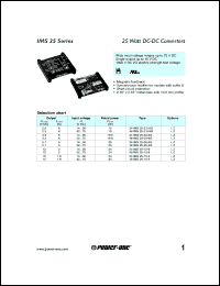 24IMS25-15-9 Datasheet