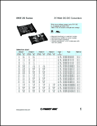 20IMX35-03D05-9 Datasheet