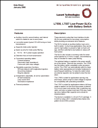 ATTL7556AAU Datasheet