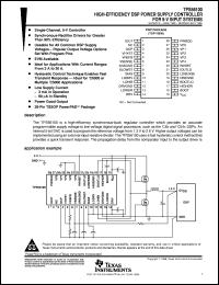 TPS56100PWP Datasheet