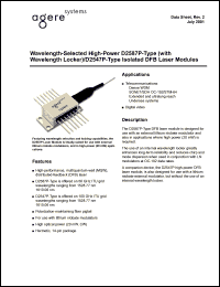 D2587P9125 Datasheet