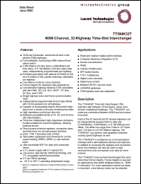 TTSI4K32T3BAL Datasheet