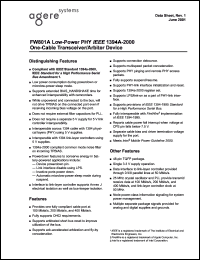 FW801A-DB Datasheet