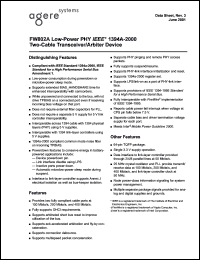 FW802A-DB Datasheet